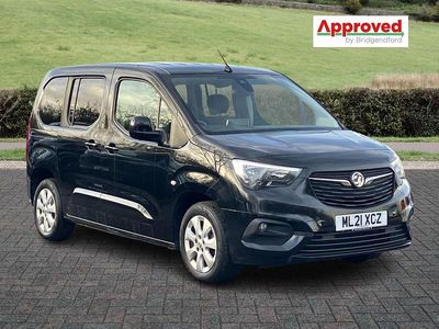 Used Vauxhall Combo 100 HP (73 kW) 2021 Black MPV