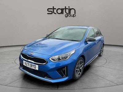Used Kia Ceed GT-Line 2021 Blue Hatchback