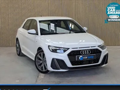 Used Audi A1 Sportback S-Line 95 HP (69 kW) 2021 White Hatchback