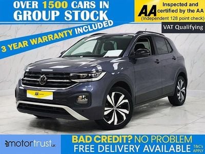 Used VW T-Cross Black Edition 110 HP (80 kW) 2023 Grey SUV