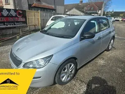 Used Peugeot 308 Access 110 HP (80 kW) 2018 Silver Hatchback