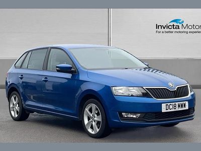 Blue Used 2018 Skoda Rapid SE Estate | £7,495 (Fair price)