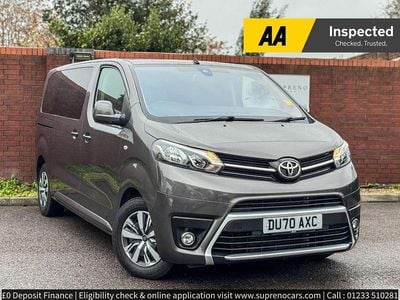 Usado Toyota Proace Verso City 120 CV (88 kW) 2020 Gris Familiar