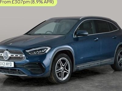 Used Mercedes GLA250 Exclusive 218 HP (160 kW) 2021 Blue SUV