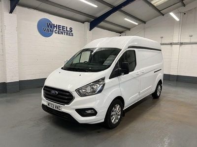 White Used 2022 Ford Transit Custom Limited Van | £19,790 (Expensive)