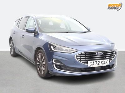 Blue Used 2022 Ford Focus Titanium Estate | £16,395 (Fair price)