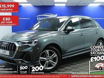 Used Audi Q3 S-Line 150 HP (110 kW) 2019 Grey SUV