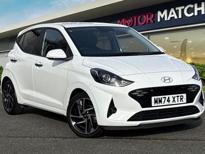 Used Hyundai i10 Premium 2024 White Hatchback