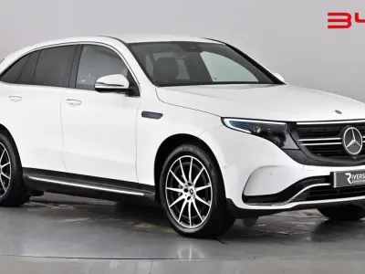 Używany Mercedes EQC400 AMG line 300 kW (408 KM) 2020 Biały SUV