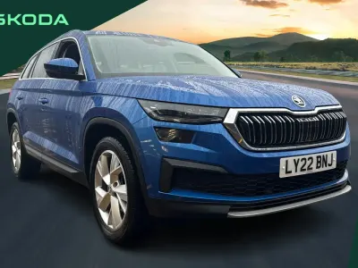 Used Skoda Kodiaq SE L 150 HP (110 kW) 2022 Blue SUV