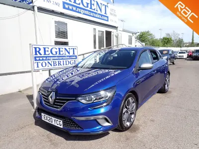 Used Renault Mégane GT Line GT-Line 140 HP (102 kW) 2020 Blue Hatchback