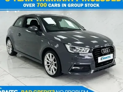 Używany Audi A1 S-Line 125 KM (91 kW) 2018 Szary Hatchback