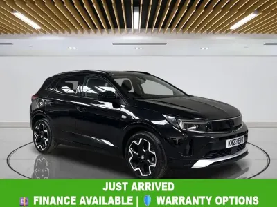 Used Vauxhall Grandland X Ultimate 130 HP (95 kW) 2023 Black SUV