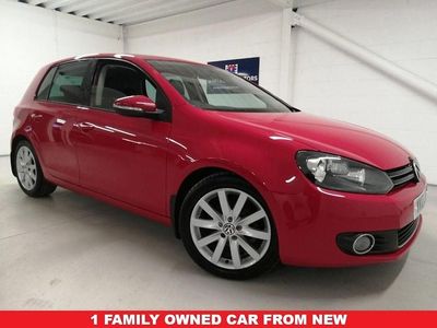 Used VW Golf VII GT 140 HP (102 kW) 2012 Red Hatchback