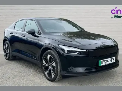 Begagnad Polestar 2 Standard Range Single Motor 196 kW (267 HK) 2024 Svart Halvkombi