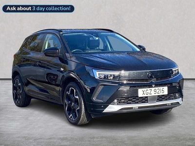 Used Vauxhall Grandland X Ultimate 128 HP (94 kW) 2023 Black SUV