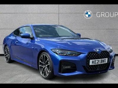 Used BMW 430 M Sport 258 HP (189 kW) 2021 Blue Coupe