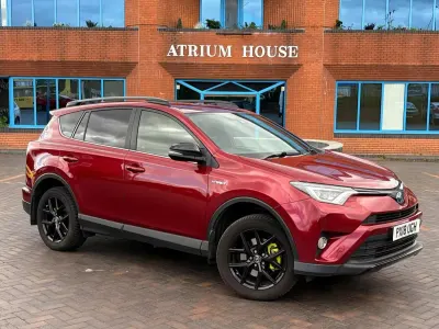 Used Toyota RAV4 Hybrid 2018 Red SUV
