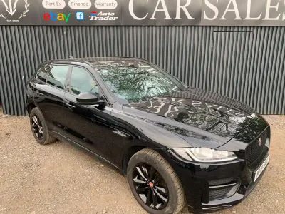Used Jaguar F-Pace R-Sport 180 HP (132 kW) 2019 Black SUV