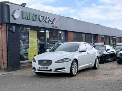 Used Jaguar XF Luxury 2015 White Sedan