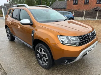 Used Dacia Duster Prestige 2018 Orange SUV