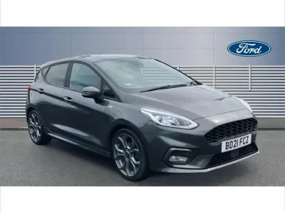 Used Ford Fiesta ST-Line 125 HP (91 kW) 2021 Grey Hatchback
