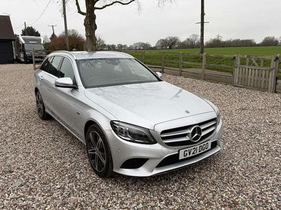 Used Mercedes C300e Sport Edition 306 HP (225 kW) 2021 Silver Estate