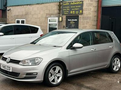 Used VW Golf VII Match 105 HP (77 kW) 2015 Silver Hatchback