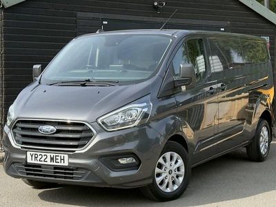 Magnetic (metallic paint) Used 2022 Ford Transit Custom Limited Van | £17,490 (Fair price)