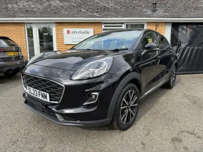 Used Ford Puma Titanium 125 HP (91 kW) 2023 Black SUV
