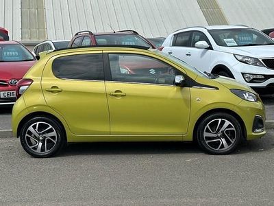 Used Peugeot 108 Collection 72 HP (52 kW) 2018 Green Hatchback