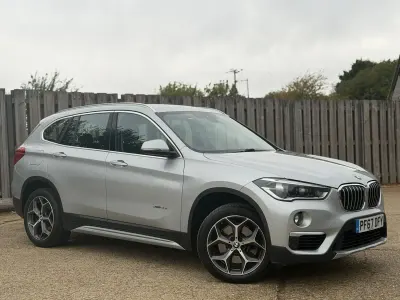 Used BMW X1 xLine 192 HP (141 kW) 2017 Silver SUV