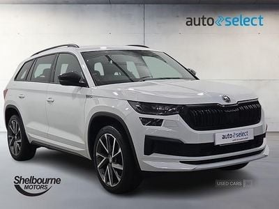 Used Skoda Kodiaq SportLine 2024 White SUV