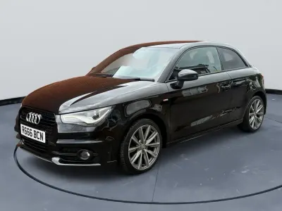 Used Audi A1 S-Line 122 HP (89 kW) 2014 Black Hatchback