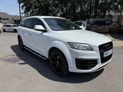 Used Audi Q7 S-Line 245 HP (180 kW) 2014 White SUV