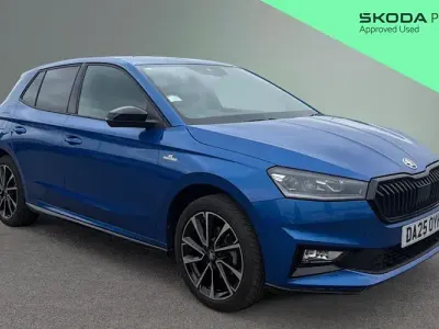 Begagnad Skoda Fabia Monte Carlo 116 HK (85 kW) 2025 Blå Halvkombi