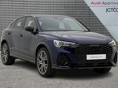 Used Audi Q3 Black Edition 150 HP (110 kW) 2025 Blue SUV