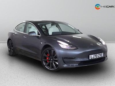 Used Tesla Model 3 Performance 82 kW (112 HP) 2020 Grey Sedan