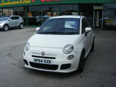 Used Fiat 500 S 69 HP (50 kW) 2014 White Hatchback