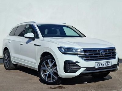 Used VW Touareg R-line 286 HP (210 kW) 2019 White SUV