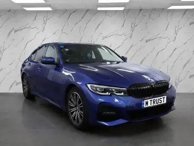 Begagnad BMW 318 M Sport 156 HK (114 kW) 2020 Blå Sedan