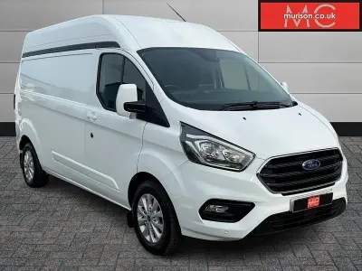 Used Ford Transit Custom Limited 130 HP (95 kW) 2021 White Van