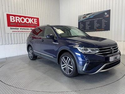 Used VW Tiguan Allspace Elegance 150 HP (110 kW) 2022 Blue SUV