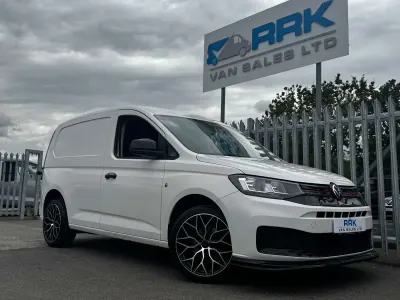 Used VW Caddy 102 HP (75 kW) 2021 White MPV