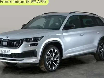 Używany Skoda Kodiaq SportLine 150 KM (110 kW) 2023 Srebrny SUV