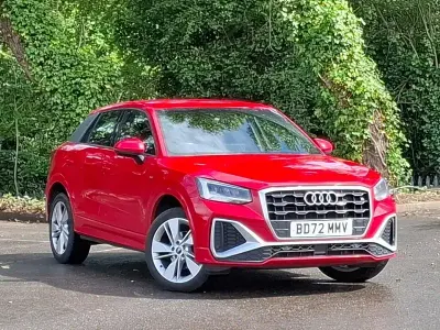 Second-hand Audi Q2 S-Line 150 CP (110 kW) 2022 Roșu SUV
