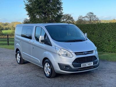 Silver Used 2018 Ford Transit Custom Limited Van | £7,995 (Expensive)