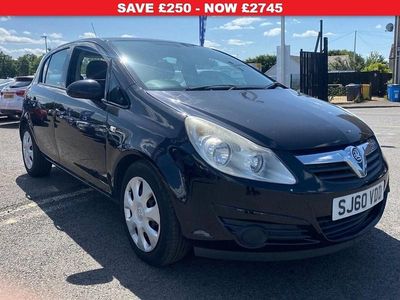 Used Vauxhall Corsa 99 HP (72 kW) 2010 Black Hatchback