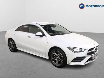 Used Mercedes CLA250e AMG Line Premium 2020 White Sedan