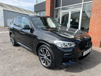 Used BMW X3 M Sport 292 HP (214 kW) 2021 Black SUV